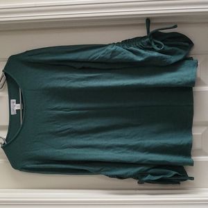 Motherhood Maternity green top. Size M.